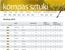 Tablet Screenshot of kompassztuki.pl